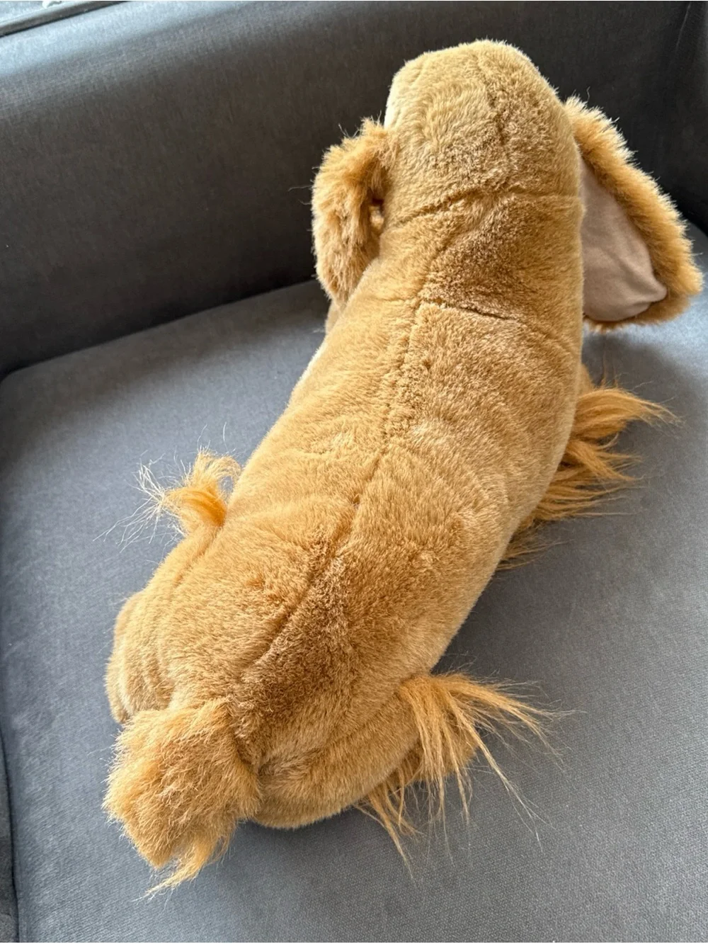Plush Brown Cocker Spaniel Dog Toy - Soft Huggable Pup